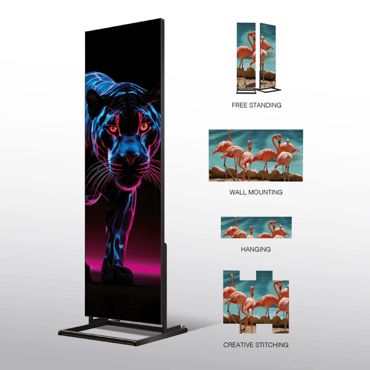 Totem LED wall