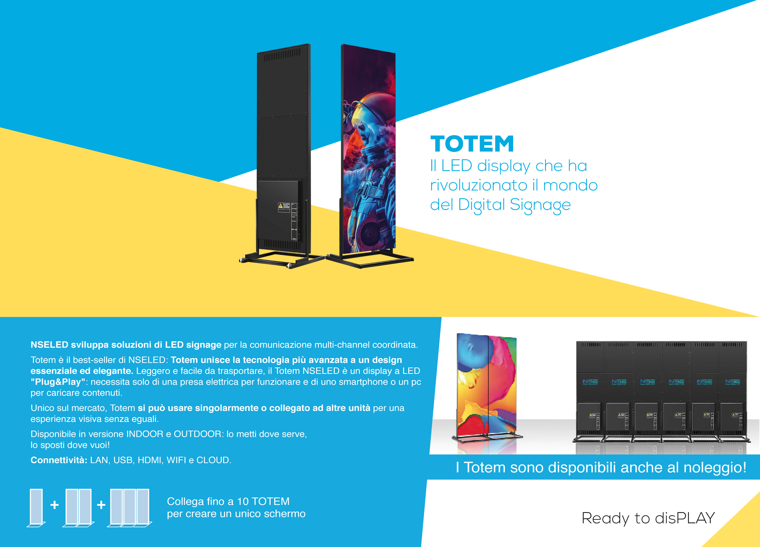 Totem - il LED display per il tuo business!