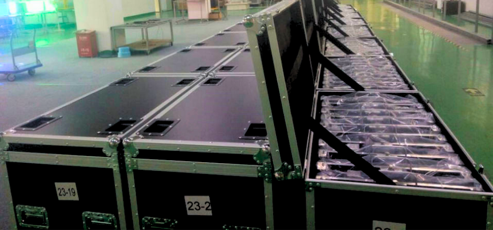 Rental LED module flight case