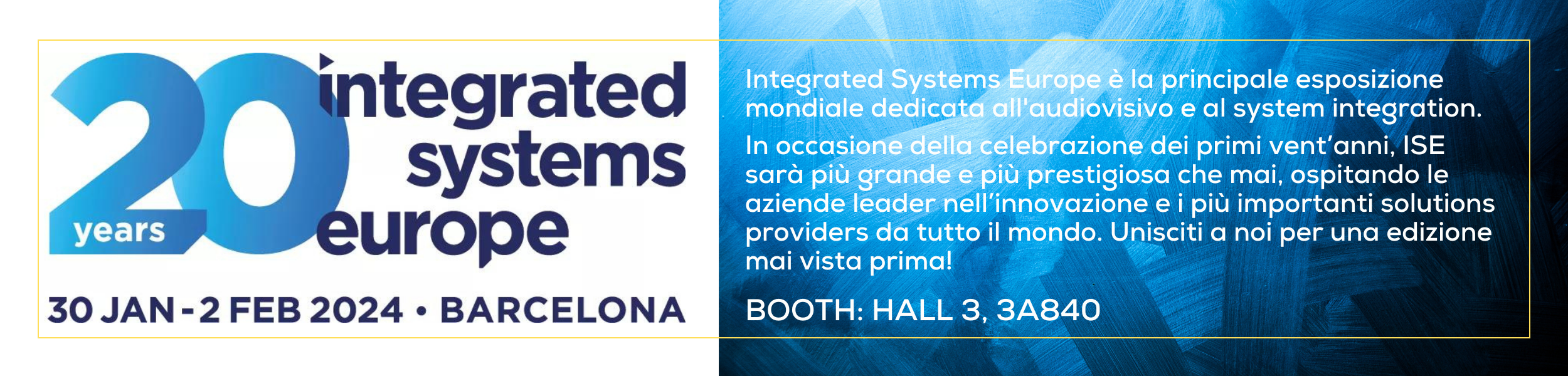 ISE 2024 invitation - NSELED