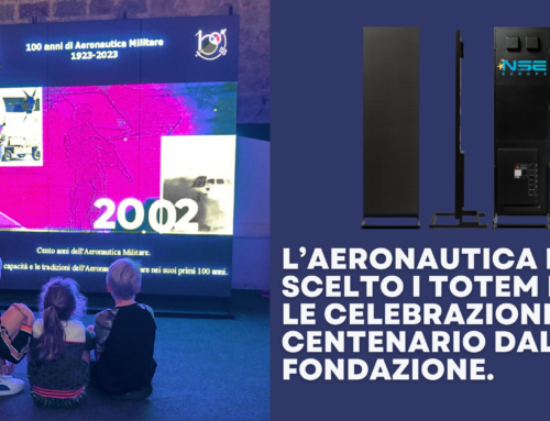 I Totem NSELED raccontano i primi 100 anni dell’Aeronautica