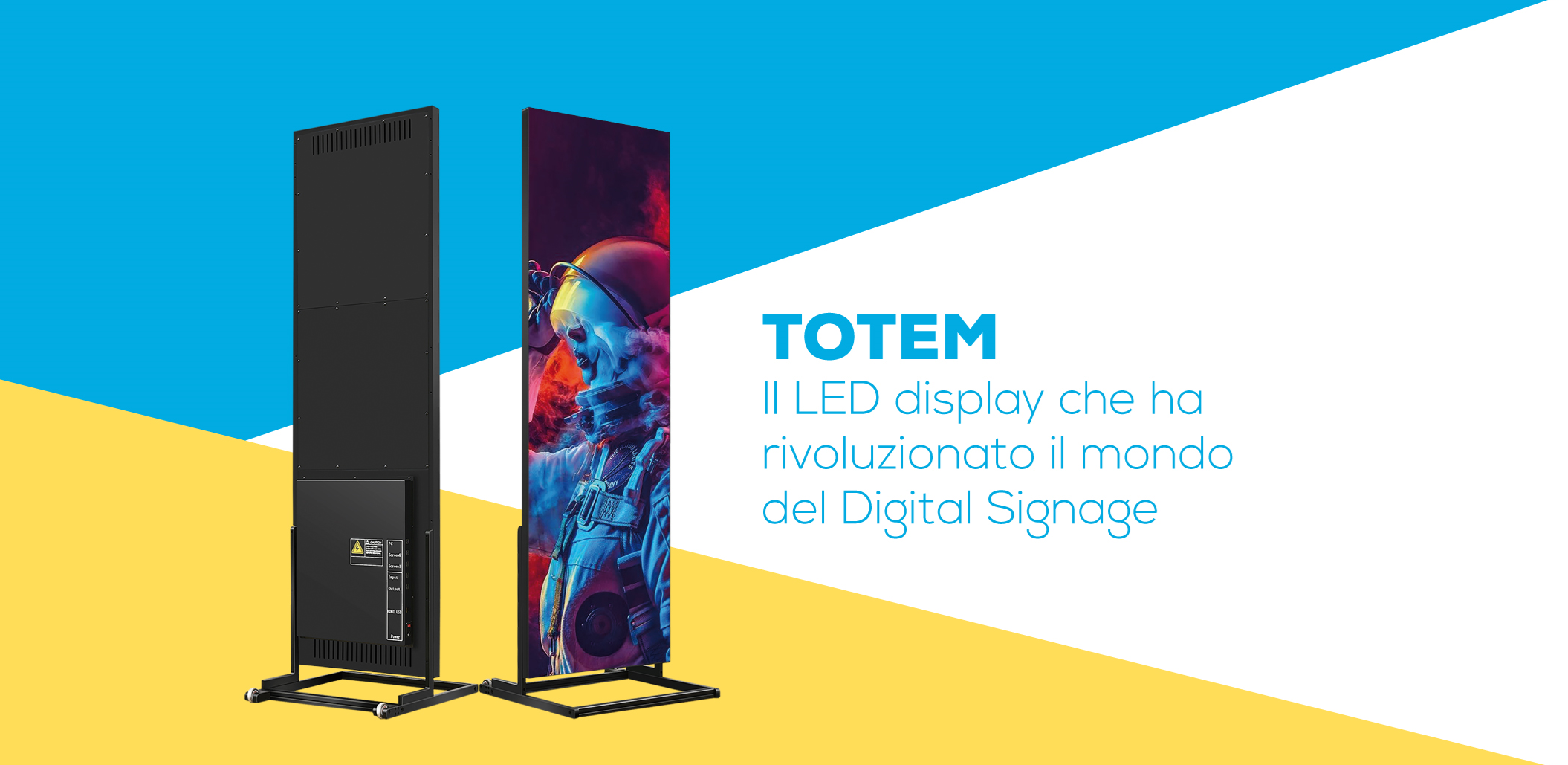 Totem - il LED display per il tuo business!