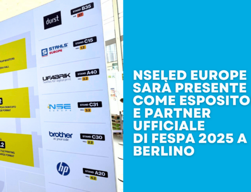 NSELED Europe espone a FESPA 2025